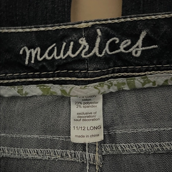 Maurices Dark Blue Boot Cut Jeans - Picture 2 of 10